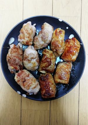 厚揚げ 豚スライス巻き巻き-レシピのメイン写真