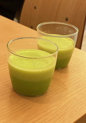 グリーンピースのプリン-レシピのメイン写真