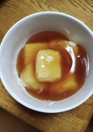揚げだし豆腐　レモンあんかけ-レシピのメイン写真