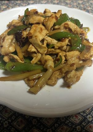 青椒鶏肉絲（チンジャオジィロウスー）-レシピのメイン写真