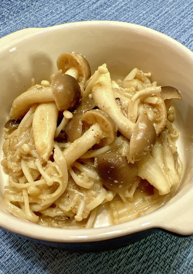 【つくおき】たっぷりきのこの胡麻和え-レシピのメイン写真