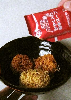 チキンラーメン × カップヌードルその２-レシピのメイン写真