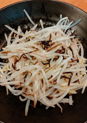 もやしの塩昆布和え-レシピのメイン写真