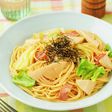 たけのことキャベツのかんたん和風パスタ