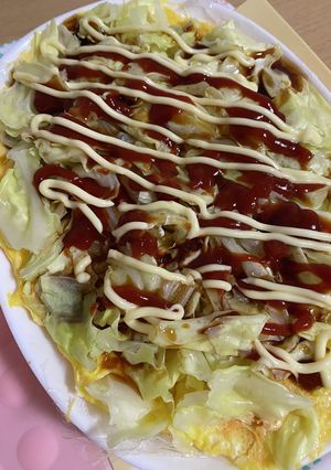 ズボラ過ぎる！巻かないとんぺい焼き-レシピのメイン写真