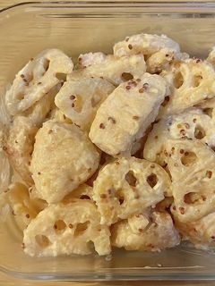 甘いマヨソースがクセになる!鶏マヨ蓮根-レシピのメイン写真