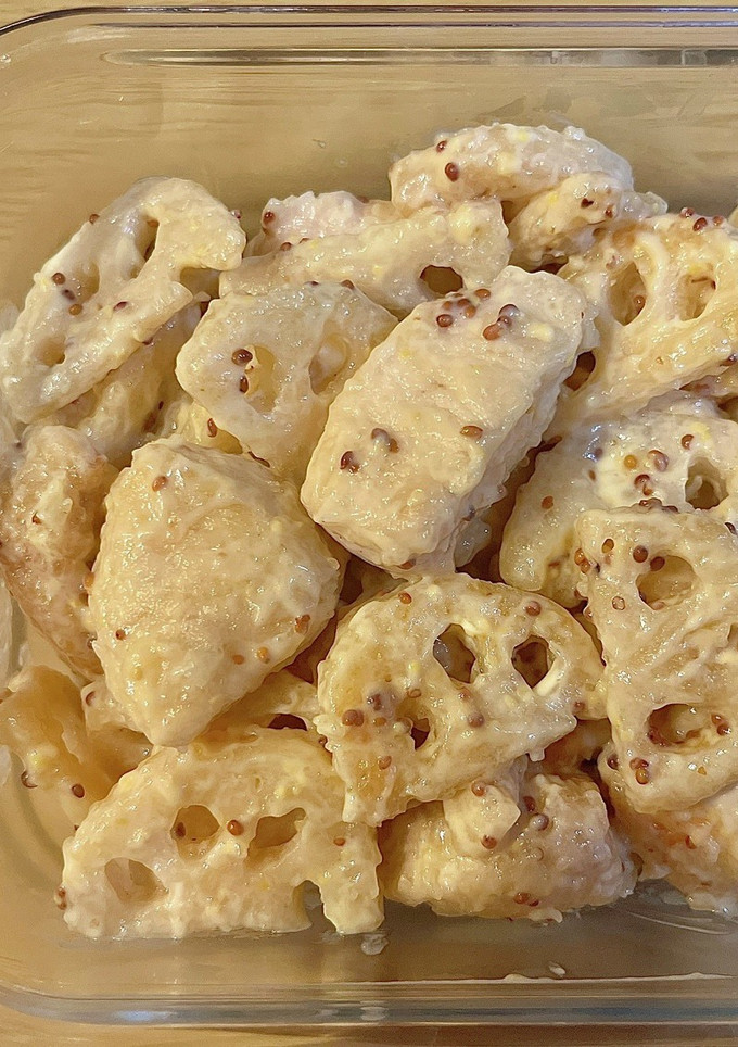 甘いマヨソースがクセになる！鶏マヨ蓮根-レシピのメイン写真