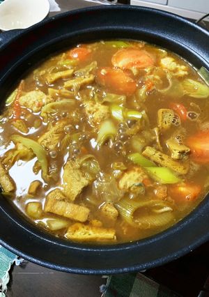 さっぱり〜 カレー鍋-レシピのメイン写真