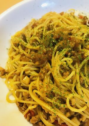 ケチャップ&ウスターソースのミートパスタ-レシピのメイン写真