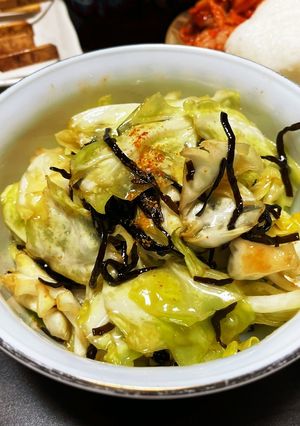 簡単&時短 キャベツと塩昆布 おつまみ-レシピのメイン写真