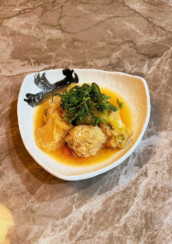 鶏だんごの梅みぞれ煮-レシピのメイン写真