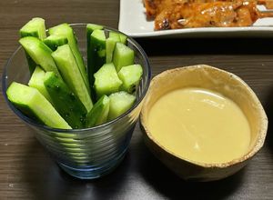 きゅうり野菜スティック　つけタレ味噌マヨ-レシピのメイン写真