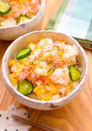 ちらし寿司風◎混ぜご飯-レシピのメイン写真