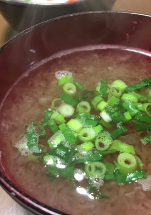 大根おろしのお吸い物○°*-レシピのメイン写真
