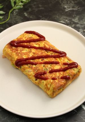 簡単！ブロッコリーのオムレツ-レシピのメイン写真