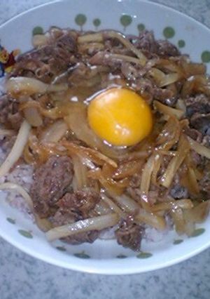 ■すき煮丼-レシピのメイン写真
