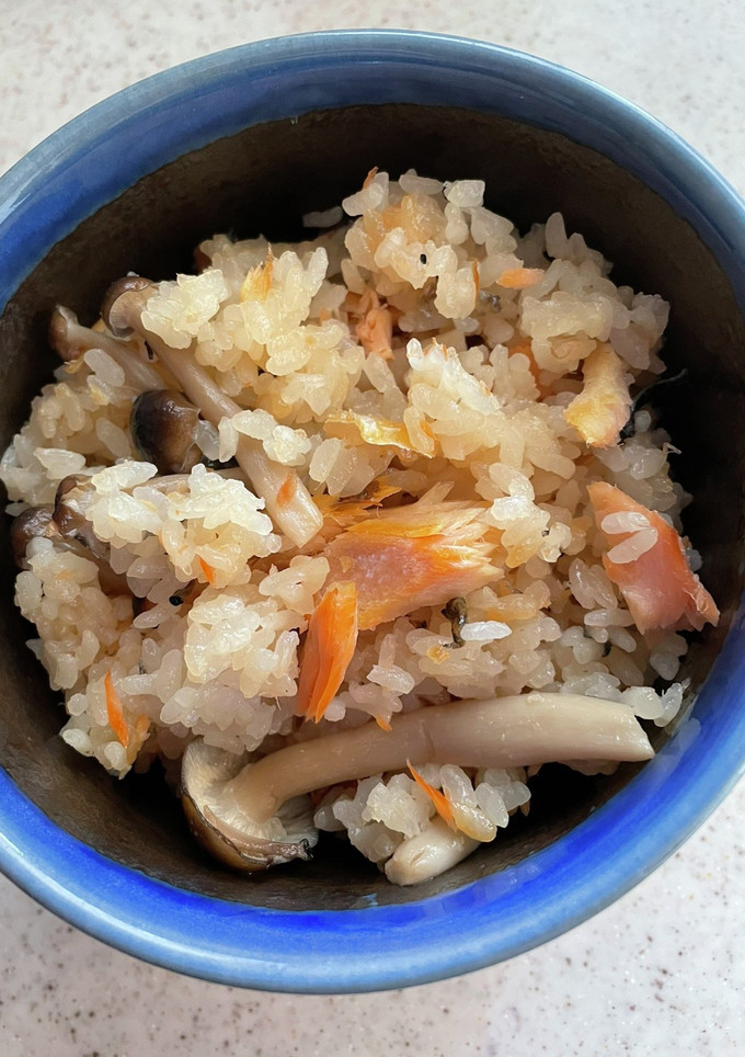 鮭としめじの炊き込みご飯-レシピのメイン写真