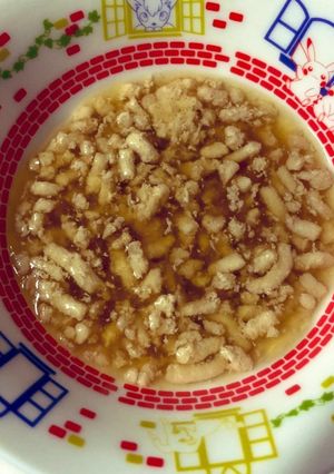 意外と万能 鶏そぼろ餡(豚でも可)-レシピのメイン写真