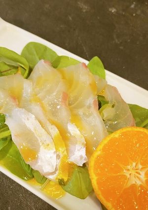 タイのミカンカルパッチョ-レシピのメイン写真