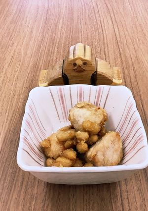 【大崎市】まぐろと大豆の味噌がらめ-レシピのメイン写真