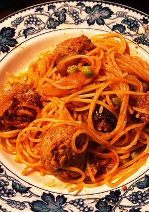 ミートボールスパゲティ#チーズが決め手!-レシピのメイン写真