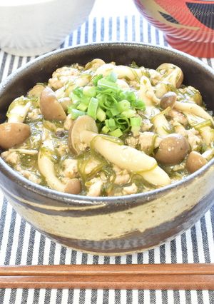 めかぶとアカモクのあんかけ丼-レシピのメイン写真