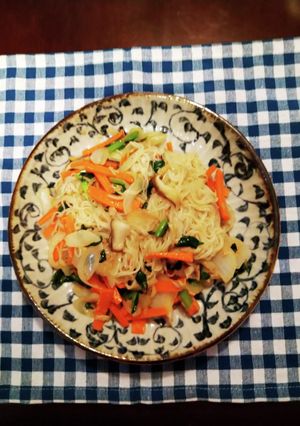 香のそうめんイリチャ-レシピのメイン写真