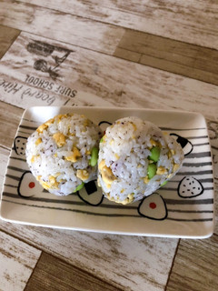 お弁当に!春色おにぎり-レシピのメイン写真