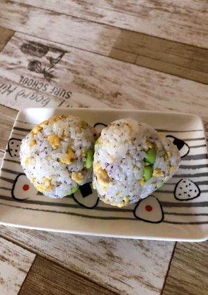 お弁当に！春色おにぎり-レシピのメイン写真