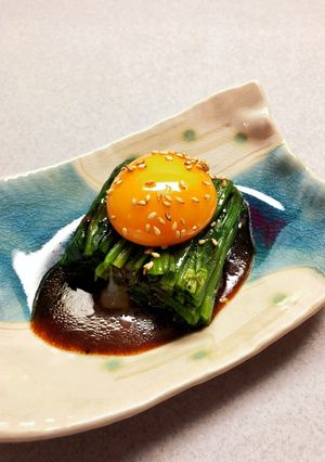 月見ほうれん草-レシピのメイン写真