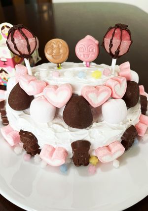 ひな祭りに イチコスペシャルで雛壇ケーキ-レシピのメイン写真