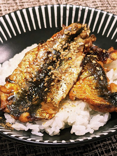 甘辛でウマっ!いわしのかば焼き丼-レシピのメイン写真