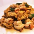 エビ玉子オクラ中華炒め