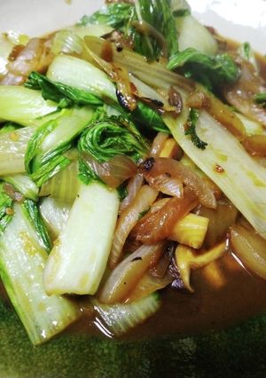 白菜のピリ辛オイスターソース炒め-レシピのメイン写真