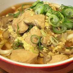 舞茸入り簡単親子うどん-レシピのメイン写真