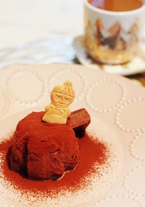 ヨーグルトとチョコレートでテリーヌ-レシピのメイン写真