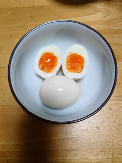 白だし味玉（塩分控えめ、つまみ向け）-レシピのメイン写真