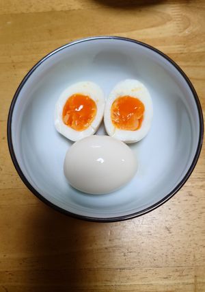 白だし味玉（塩分控えめ、つまみ向け）-レシピのメイン写真