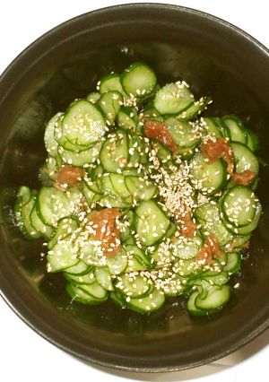 きゅうりの梅肉あえ♪風邪で食欲ない時簡単-レシピのメイン写真