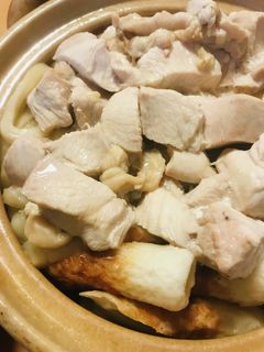 めんつゆ出汁●おでん風鶏煮込みうどん鍋-レシピのメイン写真