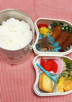 中学生のお弁当 2024.2.27-レシピのメイン写真