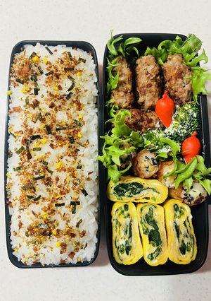 中学生弁当2024.2.27-レシピのメイン写真