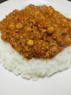 S&Bの赤缶カレー粉でキーマカレー-レシピのメイン写真