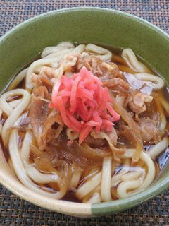 田原市産豚肉の生姜焼きのせうどん-レシピのメイン写真