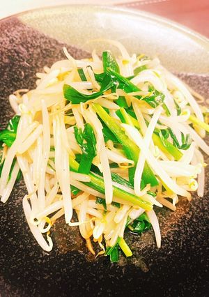 ニラもやし-レシピのメイン写真