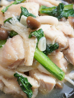 旨味の三重奏、鶏肉としめじの玉ねぎ麹煮-レシピのメイン写真