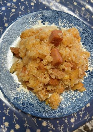 スパムとキムチの韓国風焼飯-レシピのメイン写真