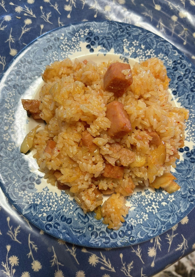 スパムとキムチの韓国風焼飯-レシピのメイン写真