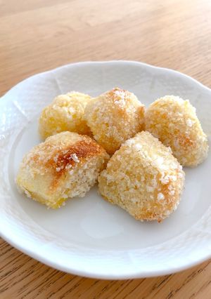 レンジとトースターで☆焼きクマプチポテト-レシピのメイン写真
