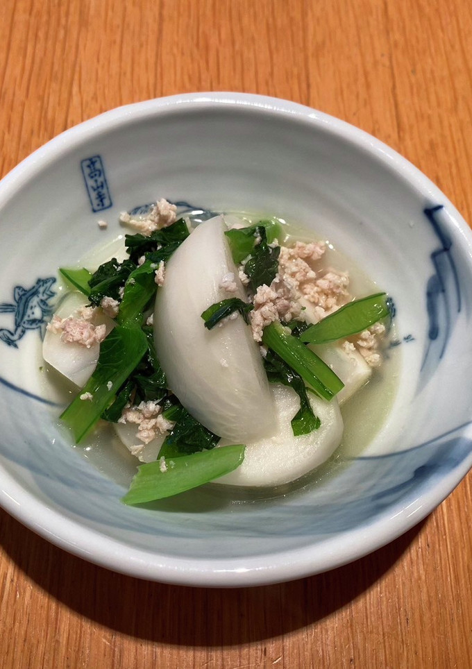 かぶと青菜の煮びたし-レシピのメイン写真